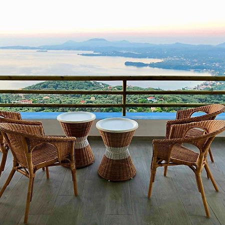 House Tanna Of Villa Intaba Spectacular Sea Views Corfiot Riviera Spartilas Corfu Island Greece Close To Ipsos Beach Spartylas Zewnętrze zdjęcie