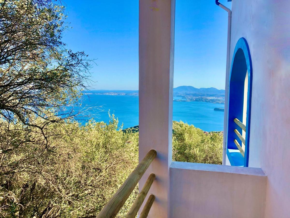 House Tanna Of Villa Intaba Spectacular Sea Views Corfiot Riviera Spartilas Corfu Island Greece Close To Ipsos Beach Spartylas Zewnętrze zdjęcie